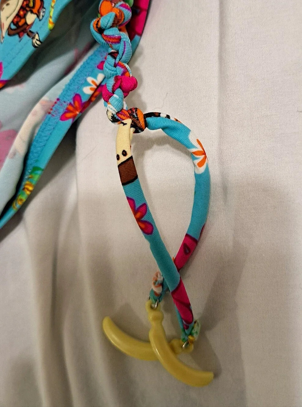 Arizona Big Girls Monkey  swimming suit, sz. 14